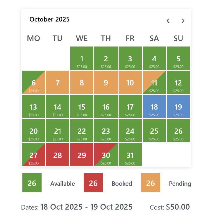 Flexible Rentals: Daily, Weekly & Monthly Options.